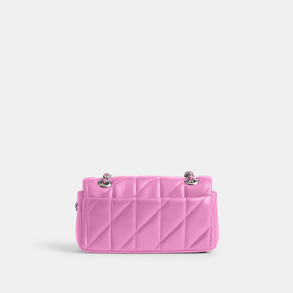 CP149-Tabby Shoulder Bag 20 with Pillow Quilting-Lh/Fuchsia.