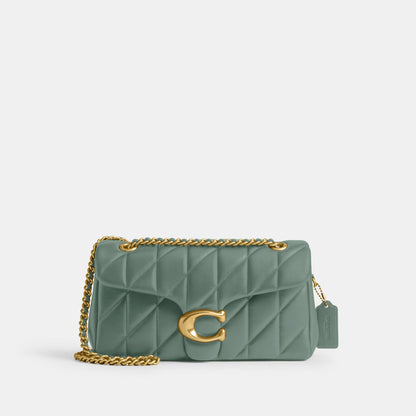 CP150-Tabby Shoulder Bag 26 With Quilting-B4/Sage
