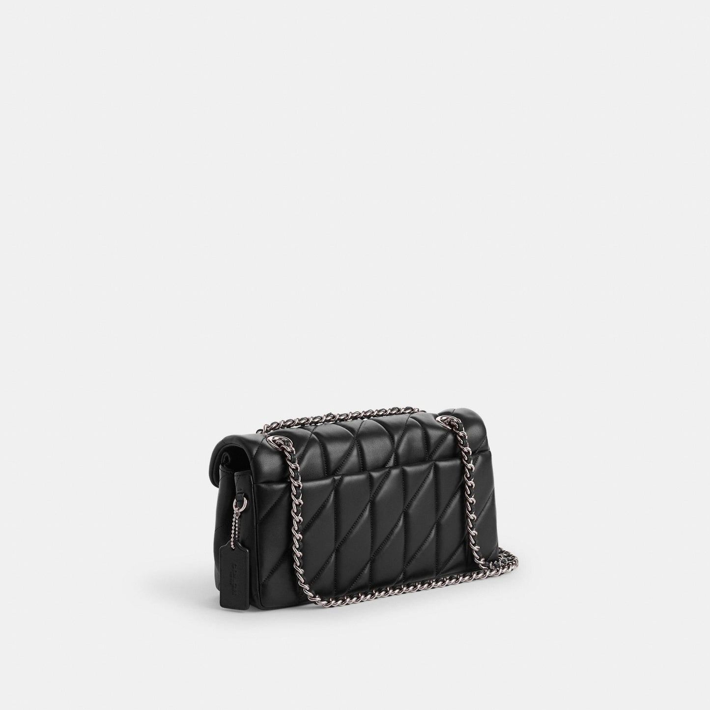 CP150-Tabby Shoulder Bag 26 with Quilting-Lh/Black