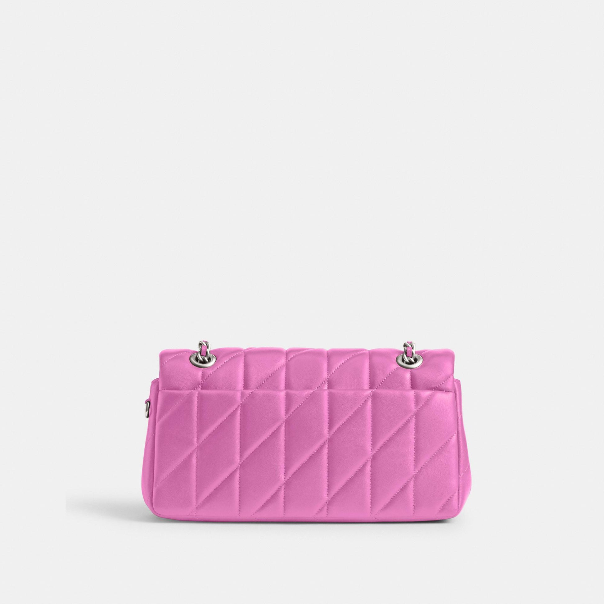 CP150-Tabby Shoulder Bag 26 with Quilting-Lh/Fuchsia.