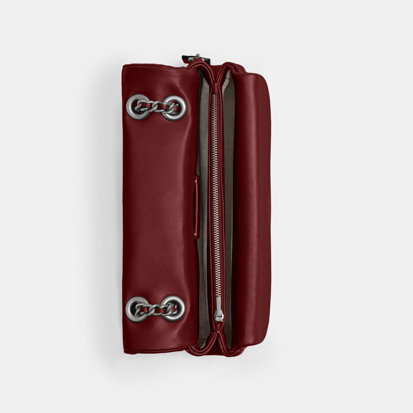 CP150-Tabby Shoulder Bag 26 with Quilting-Lh/Dark Ruby