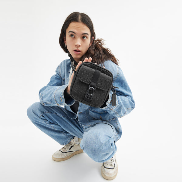 Beck Crossbody In Signature Leather