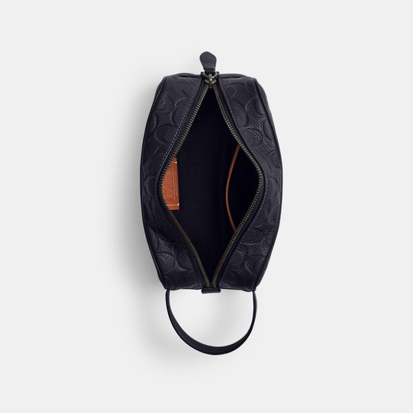 Travel Kit In Signature Leather