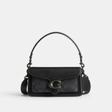 CQ765-Tabby Shoulder Bag 20 In Signature Canvas-MW/Charcoal/Black