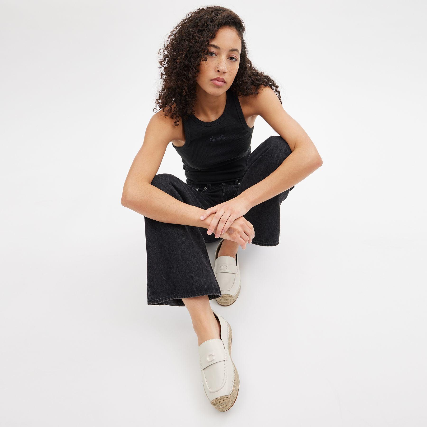 CAMILLA LEATHER ESP-CR045-Chalk