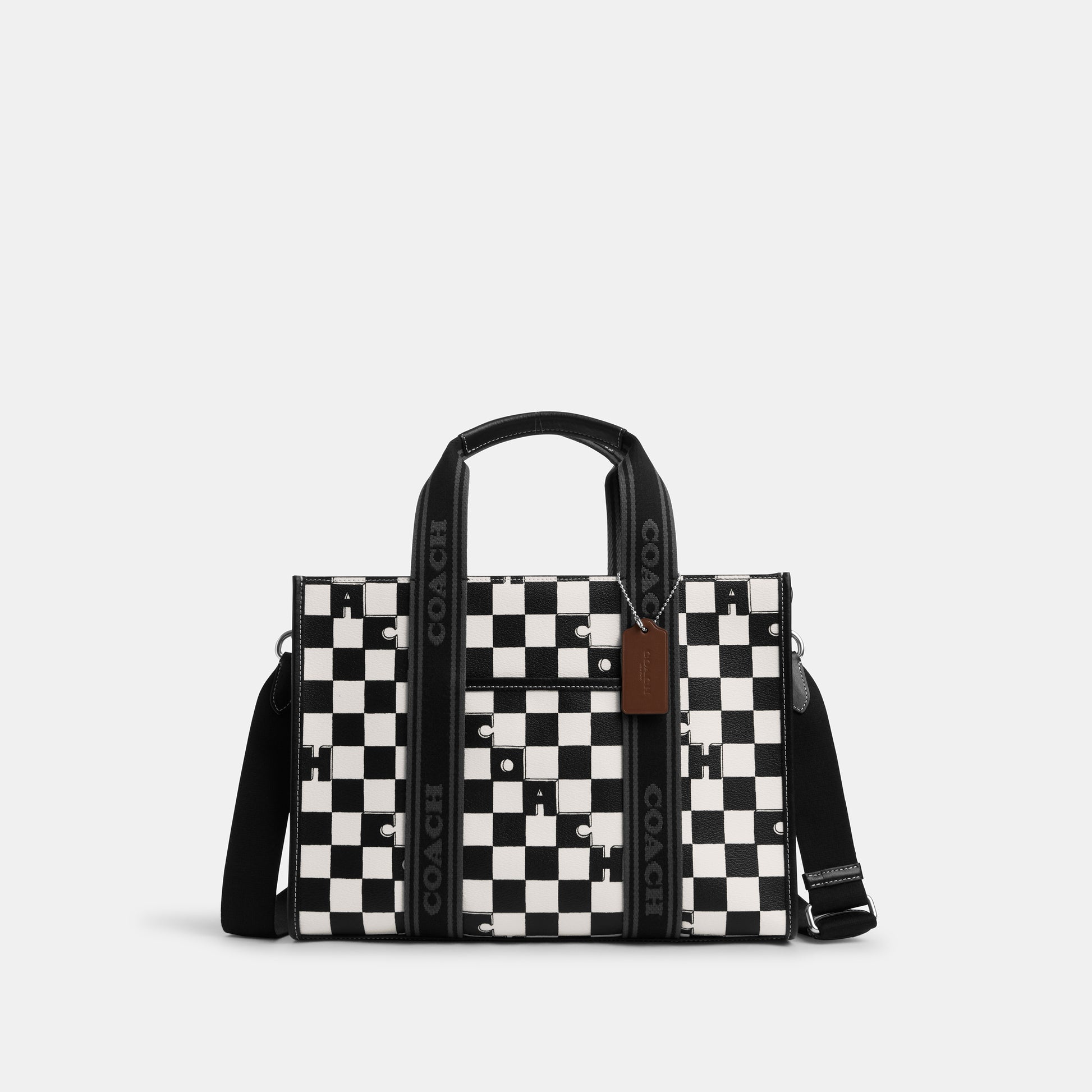 CR101-Chkbrd Smth Tot-SV/Black Chalk