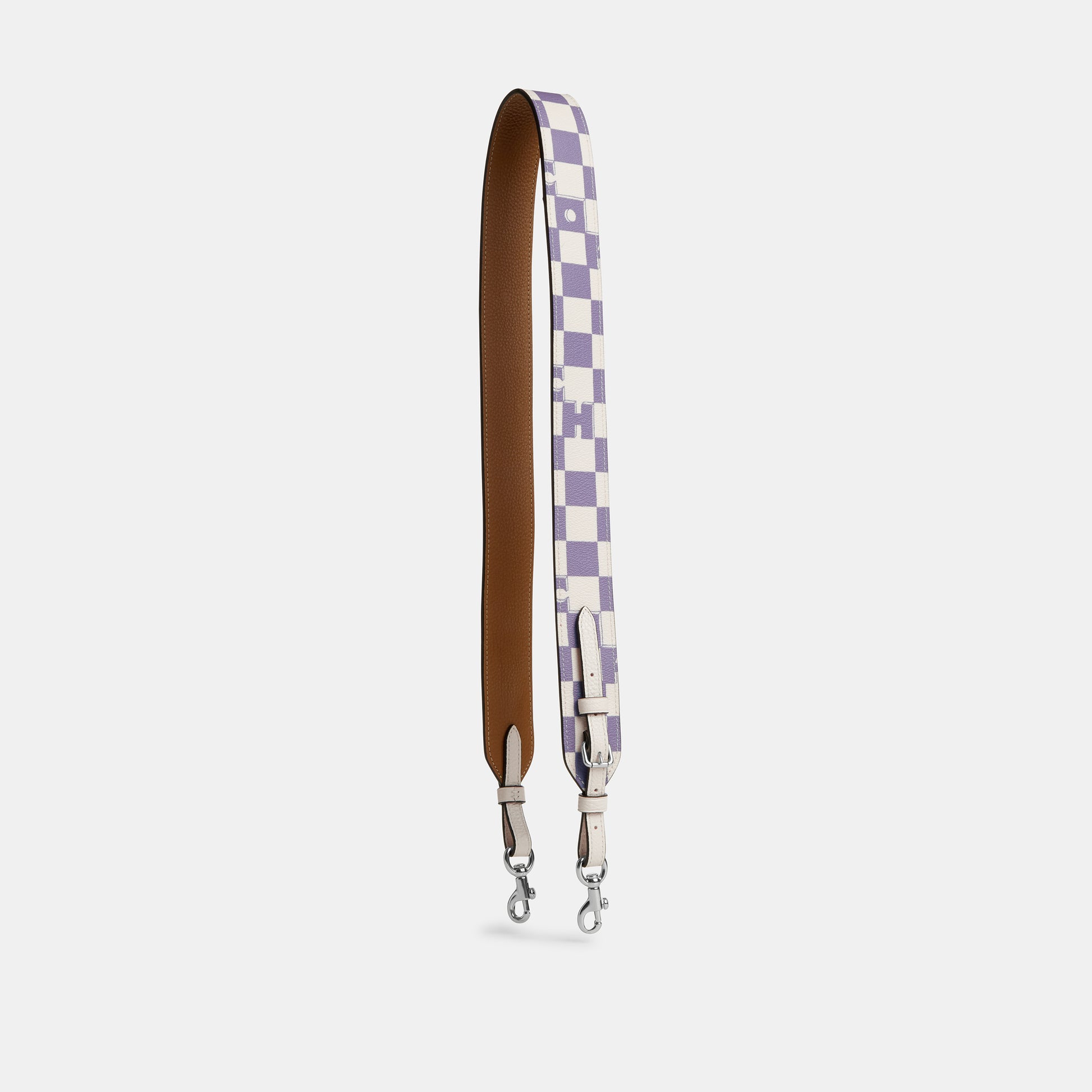 CR103-Teri Shoulder Bag With Checkerboard Print