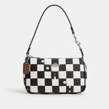 cr394-Nolita 19 With Checkerboard Print-SV/Black Chalk