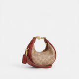 CR510-JONIE BAG IN SIGNATURE CANVAS-B4/Tan Rust