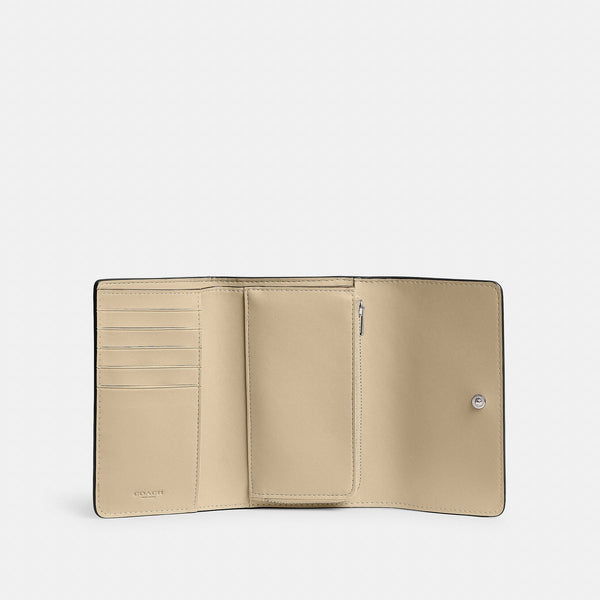 Essential Medium Flap Wallet In Colorblock