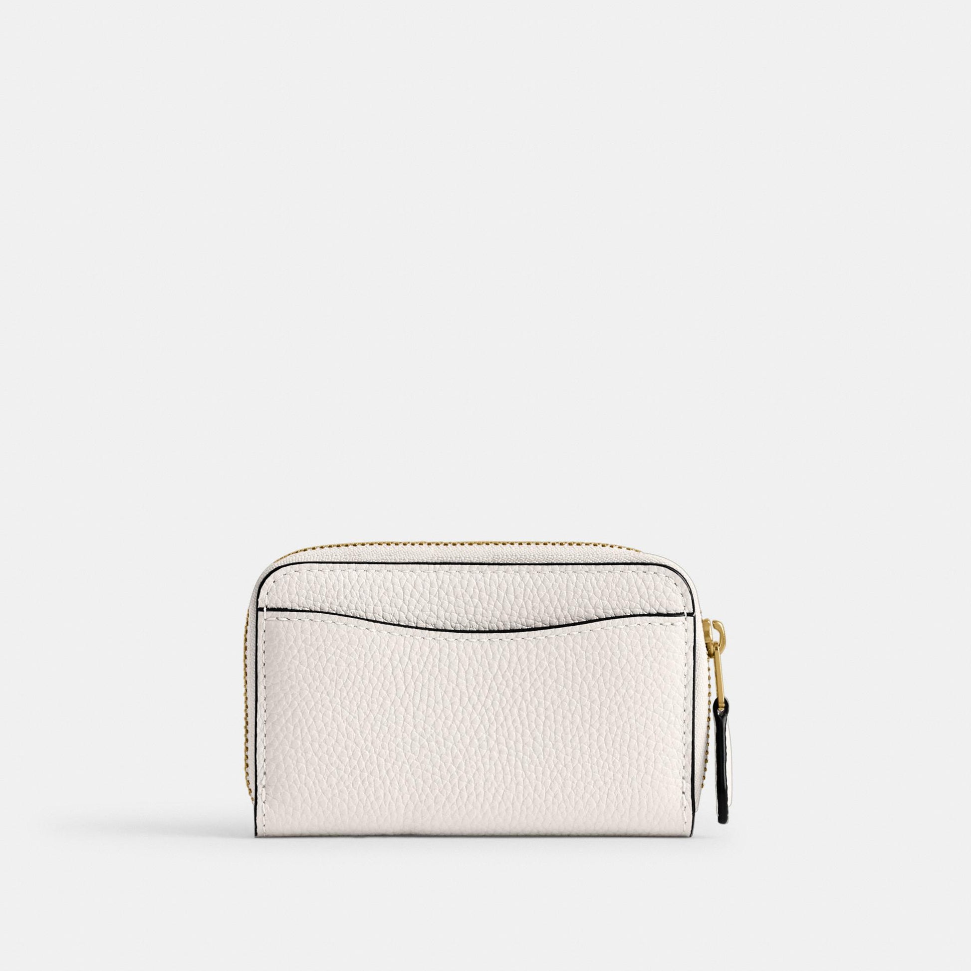 CR551-Essential Small Zip Around Card Case-B4/Chalk
