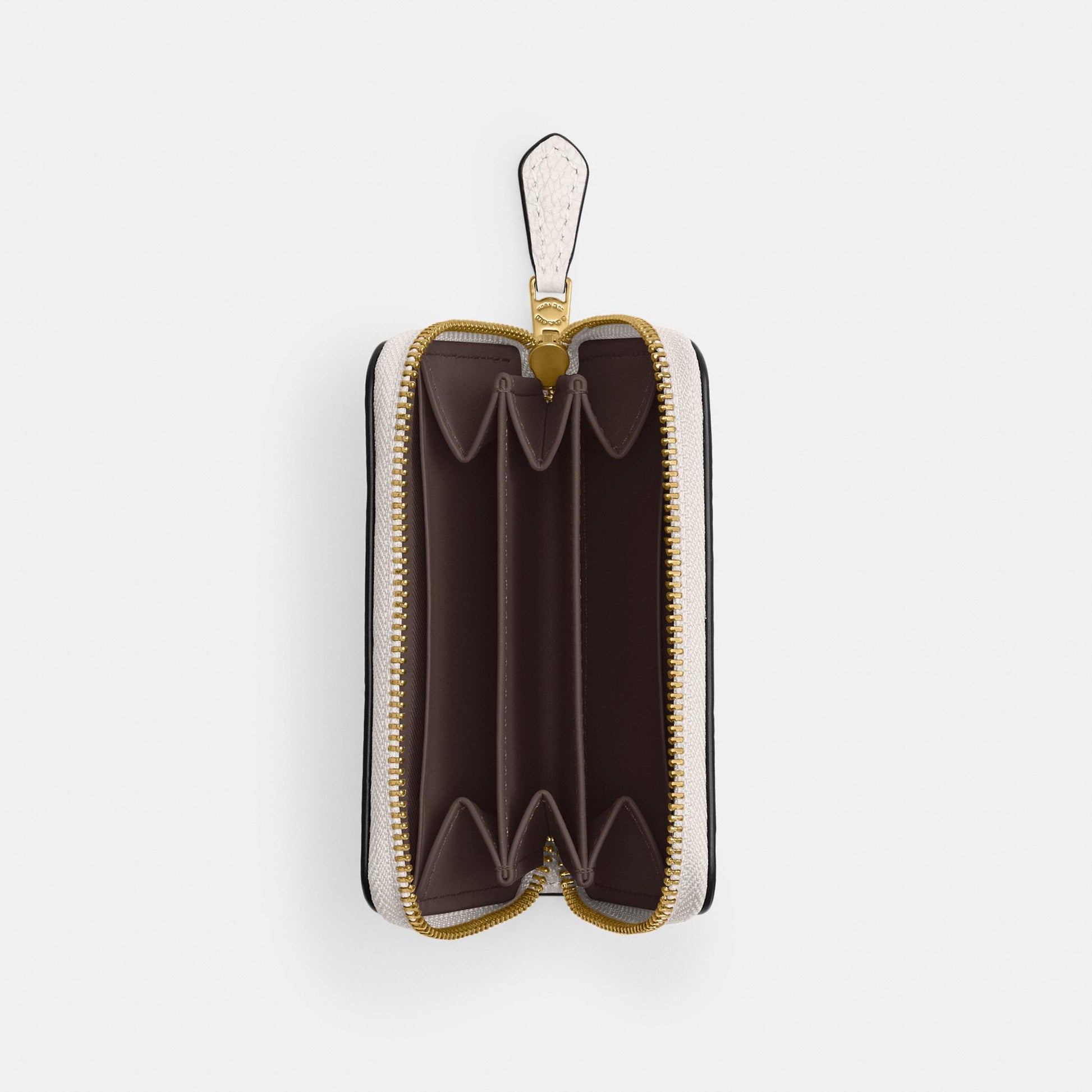 CR551-Essential Small Zip Around Card Case-B4/Chalk