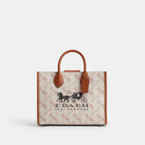 CR680-Ace Tote 26 With Horse And Carriage Print-B4/Chalk Burnished Amber