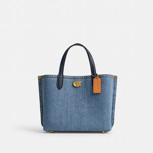 CR708-Willow Tote Bag 24-B4/INDIGO