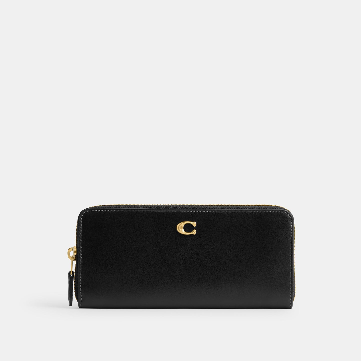 CS032-Essential Slim Accordion Zip Wallet-B4/Black