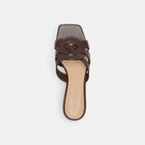 CS080-Nikki Lth Sandal-MAPLE