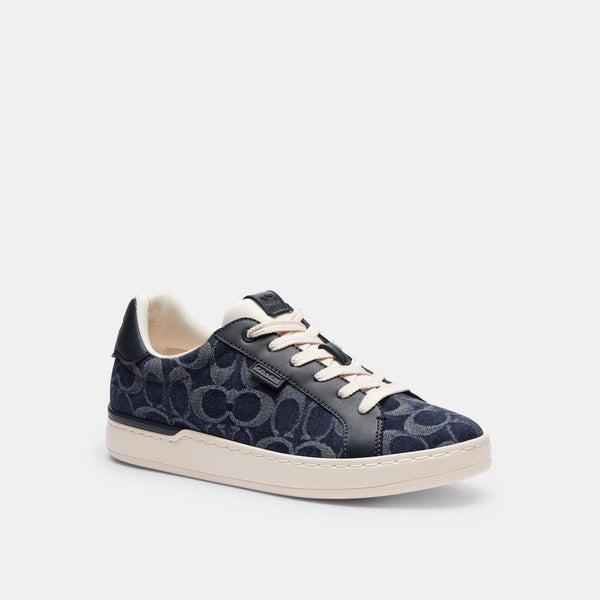 Lowline Low Top Sneaker In Signature Denim