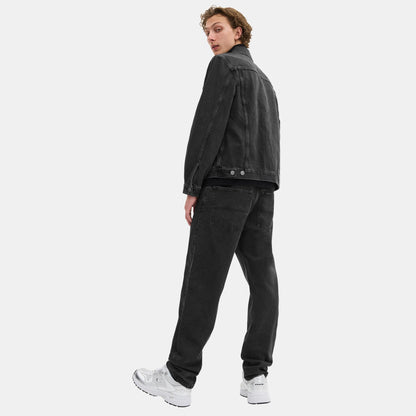 CS196-Black Taper Jean-Black
