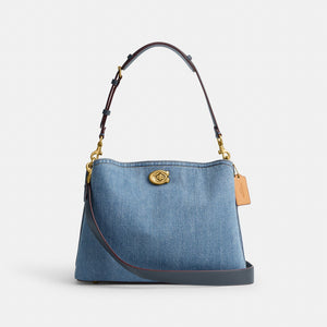 CS243-Willow Shoulder Bag-B4/INDIGO