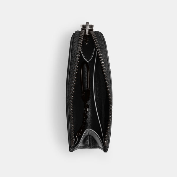 L-Zip Key Case In Signature Canvas