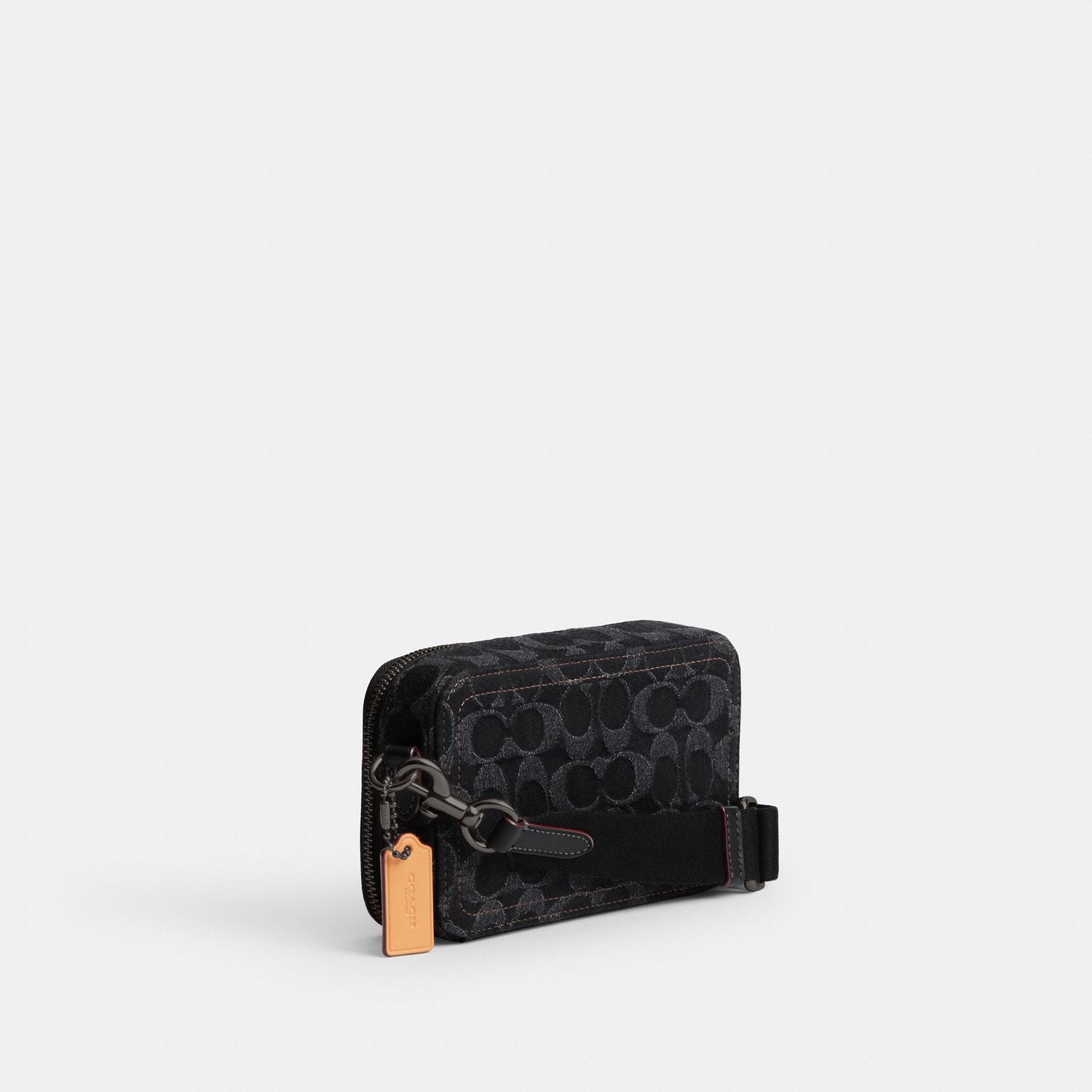 CS478-Charter Slim Crossbody In Signature Denim