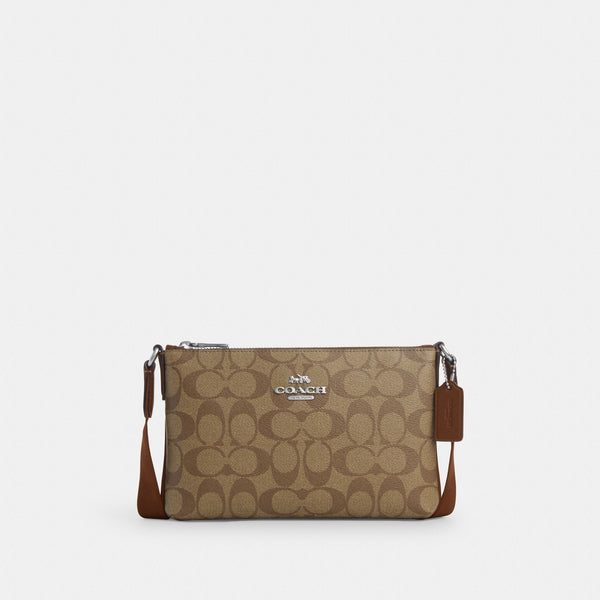 Pace Slim Crossbody Bag In Signature Canvas