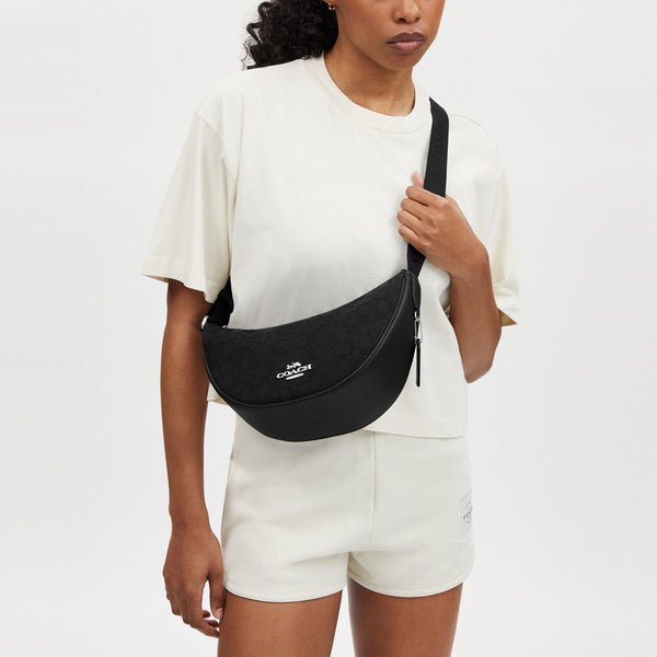 Pace Shoulder Bag In Signature Jacquard