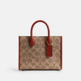 ct891-Ace Tote Bag 17 In Signature Canvas-B4/Tan Rust