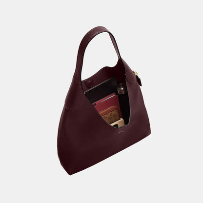 CU044-Brooklyn Shoulder Bag 39-B4/Merlot