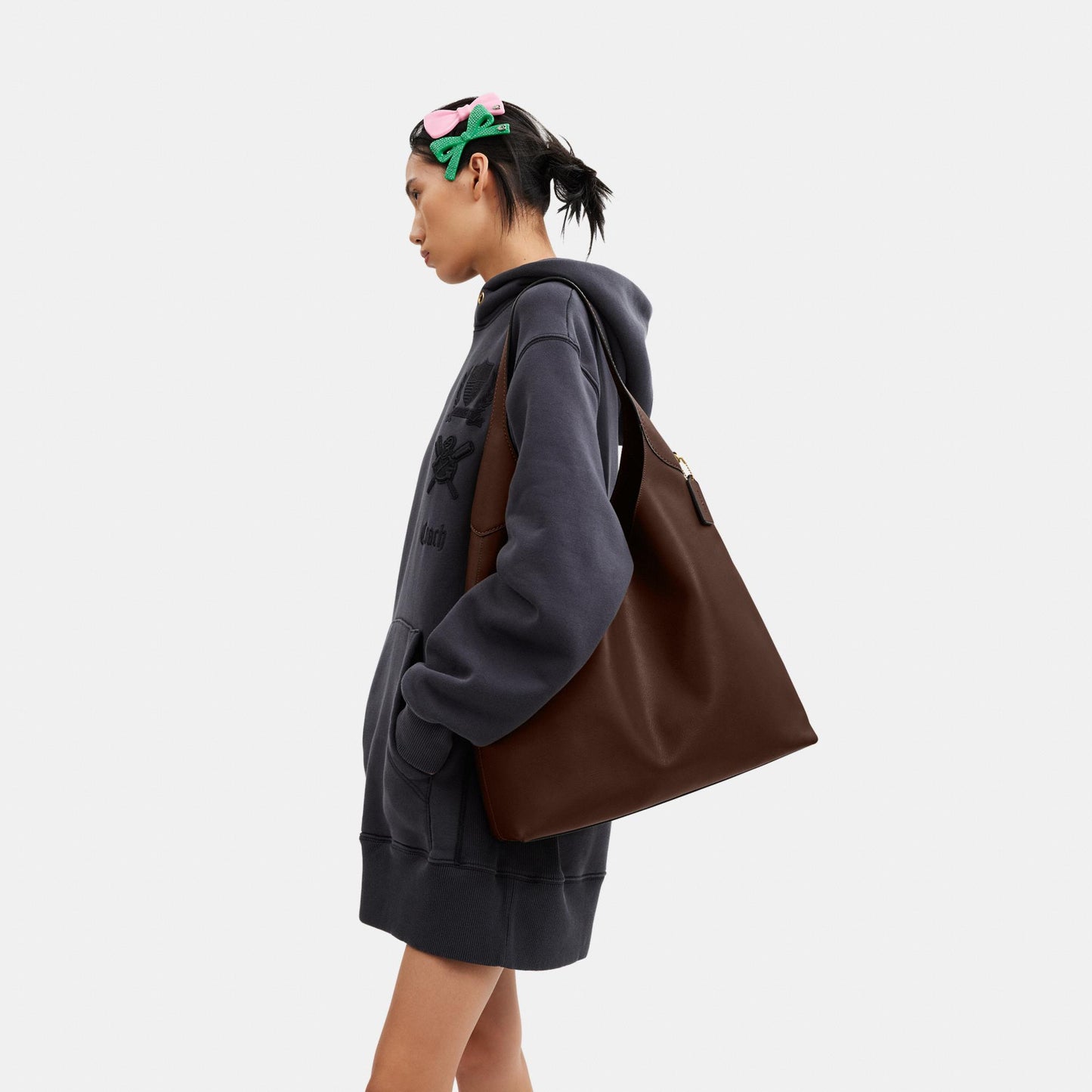 CU044-Brooklyn Shoulder Bag 39-B4/Maple