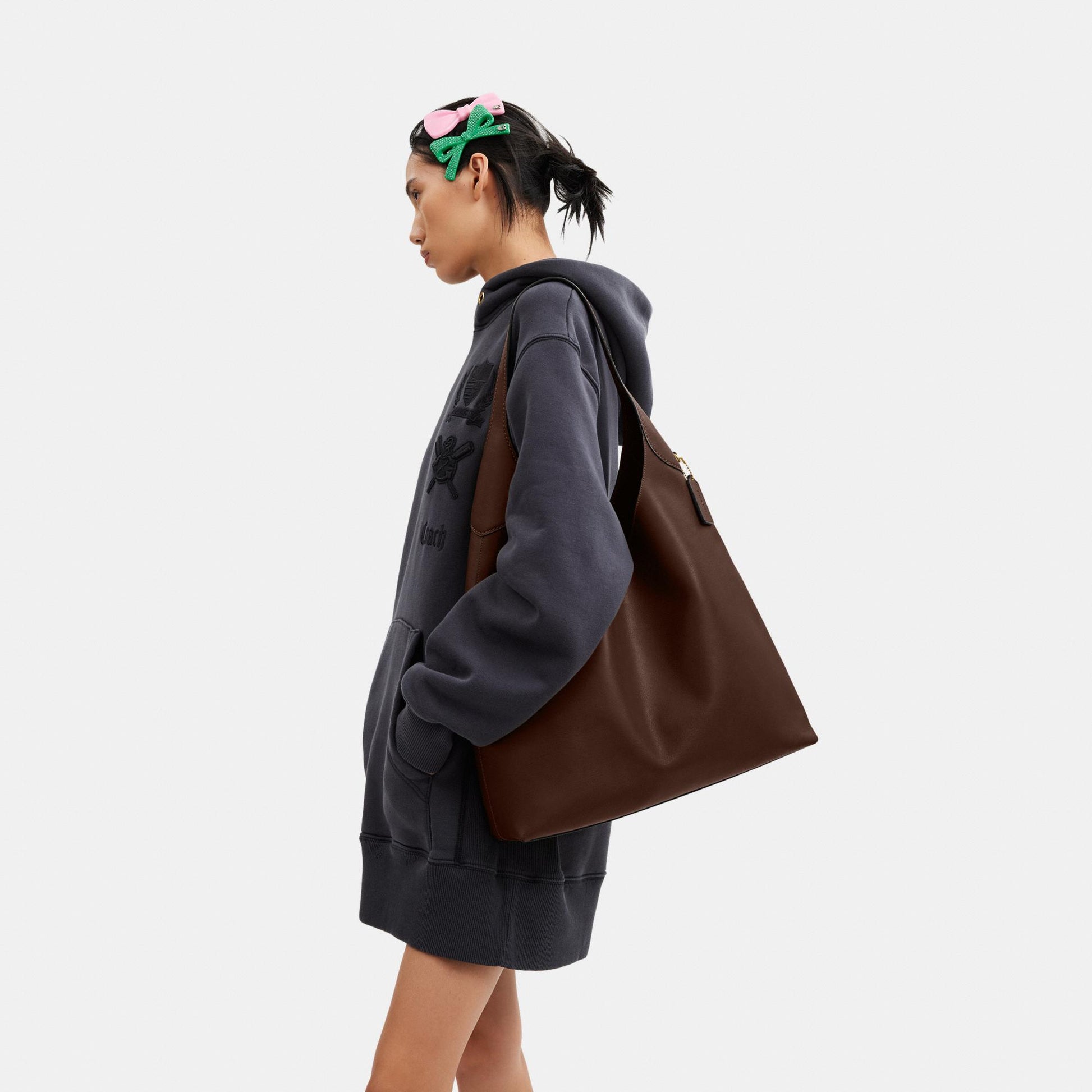 CU044-Brooklyn Shoulder Bag 39-B4/Maple