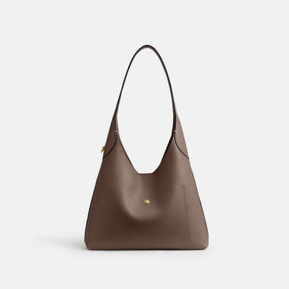 cu068-Brooklyn Shoulder Bag 28-B4/Dark Stone
