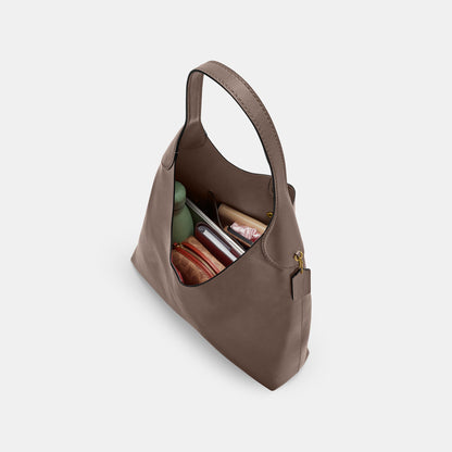 CU068-Brooklyn Shoulder Bag 28-B4/Dark Stone