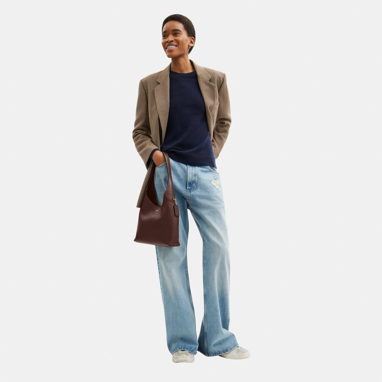 CU068-Brooklyn Shoulder Bag 28-B4/Maple