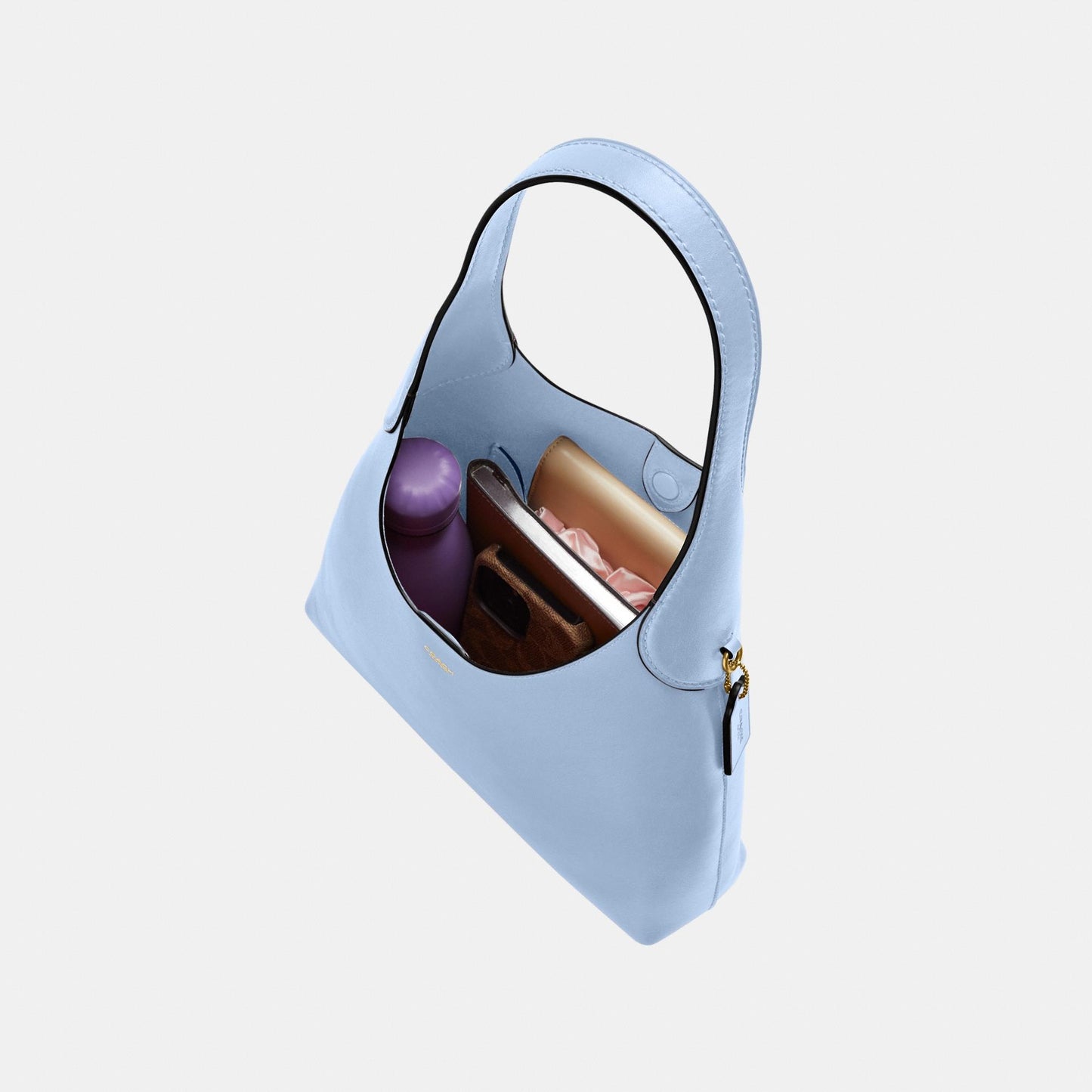 CU068-Brooklyn Shoulder Bag 28-B4/Bluebell