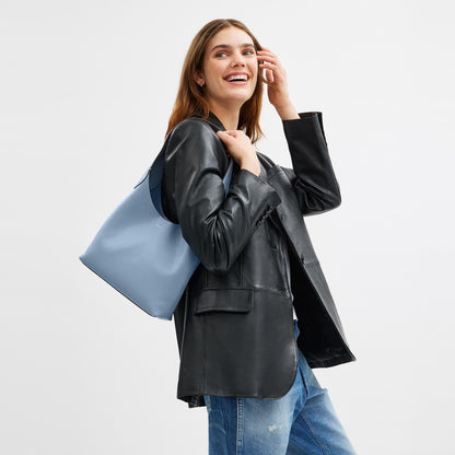 CU068-Brooklyn Shoulder Bag 28-B4/Bluebell