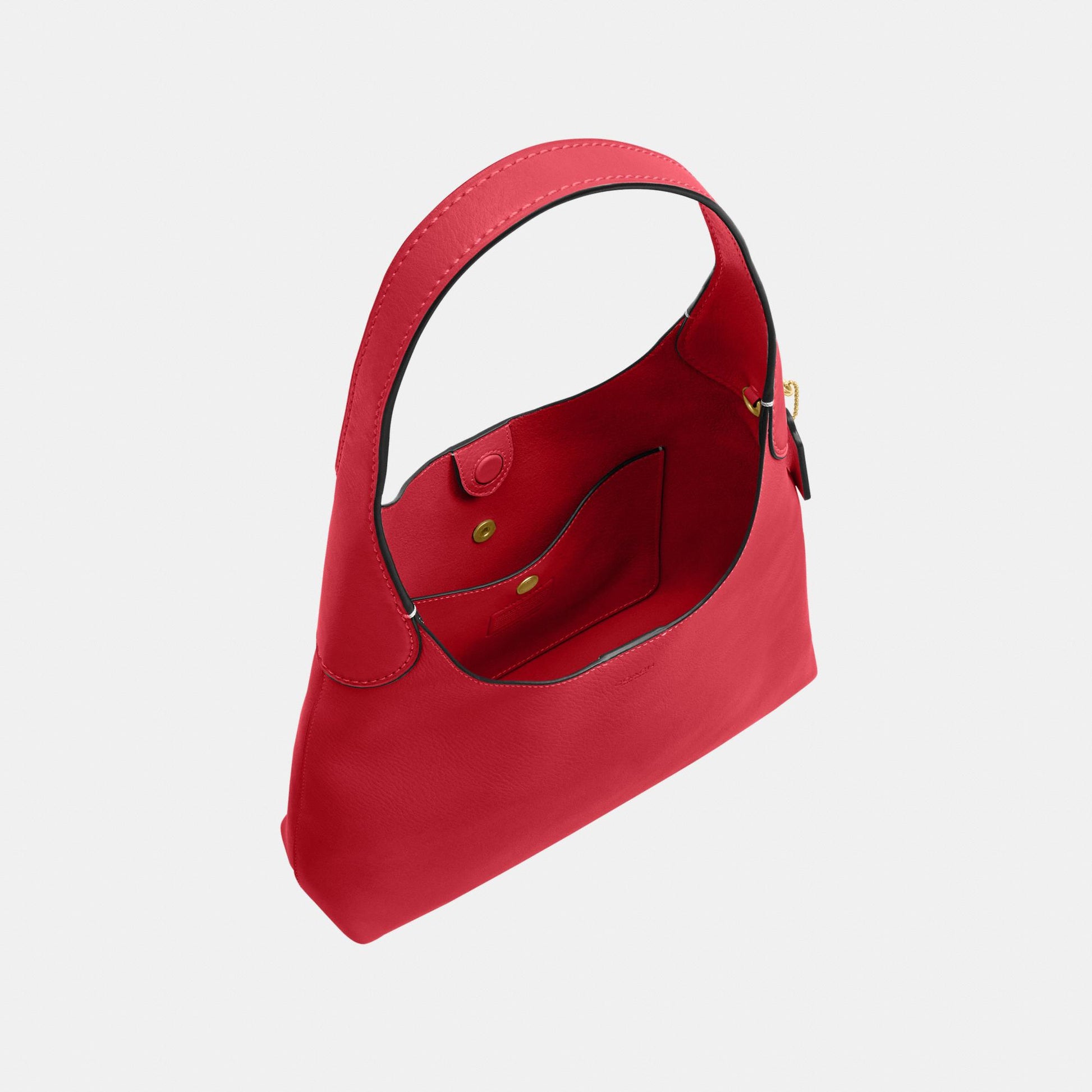 CU068-Brooklyn Shoulder Bag 28-B4/Scarlet