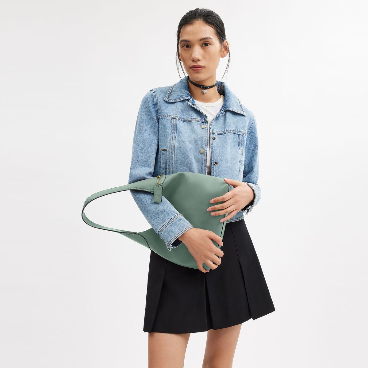 CU068-Brooklyn Shoulder Bag 28-B4/Sage