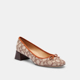 Ava Ballet Pump In Signature Textile Jacquard