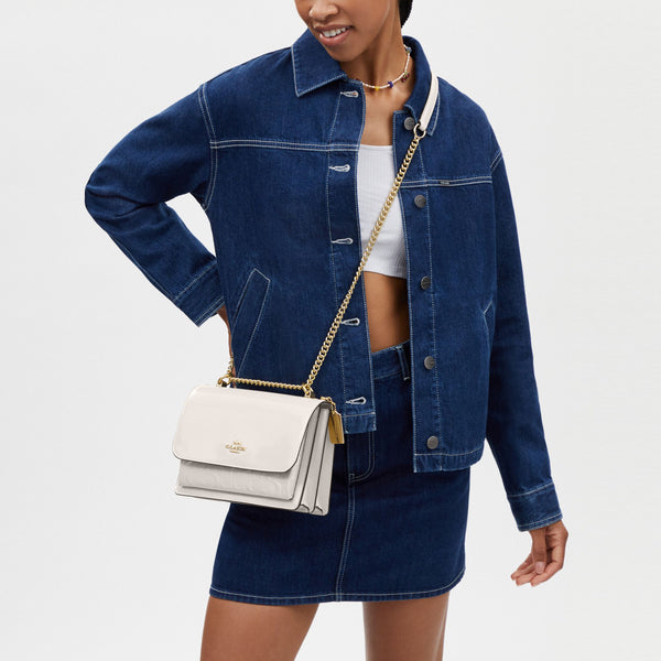 Klare Crossbody Bag In Signature Leather