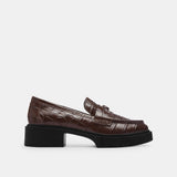 Leah Emb Croc Loafer