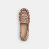 CV388-Ronnie Loafer In Signature Textile Jacquard-Cocoa/Burnished Amber