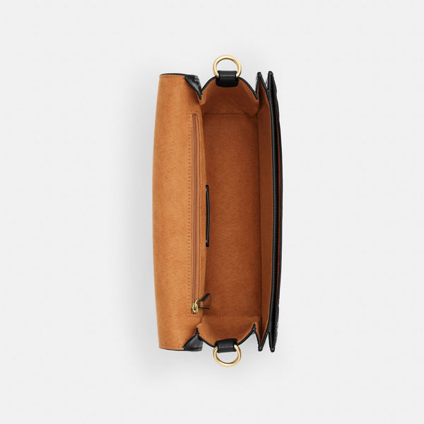 Morgan Shoulder Bag In Signature Leather