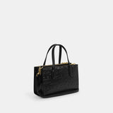 Nina Small Tote Bag In Signature Leather