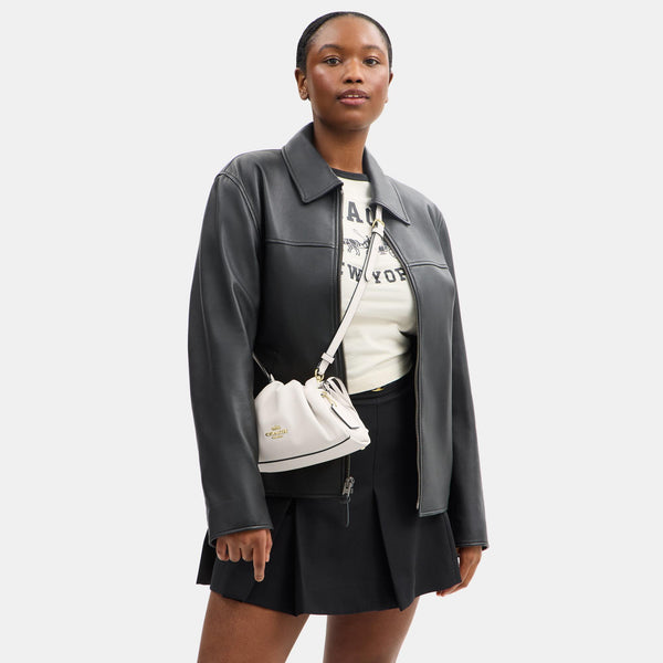 Faye Shoulder Bag with Ruching