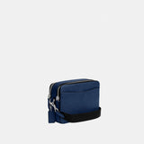 CV931-Charter Crossbody Bag 24 With Coach Graphic-Deep Blue