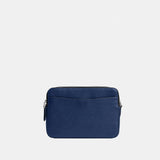 CV931-Charter Crossbody Bag 24 With Coach Graphic-Deep Blue