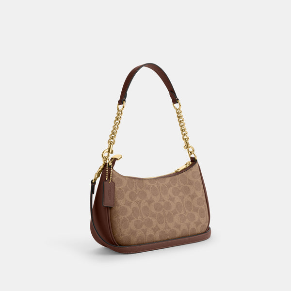 Teri Shoulder Bag In Signature Canvas
