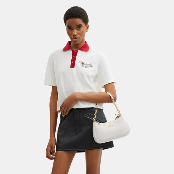 Teri Shoulder Bag In Signature Canvas