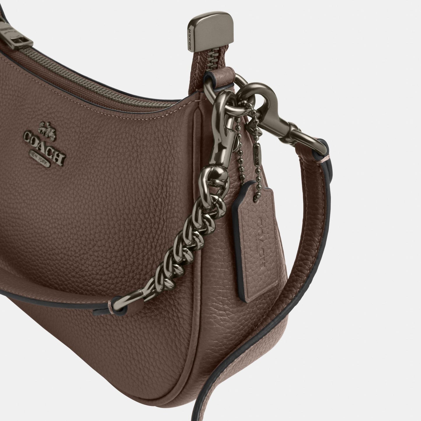 CV934-Teri Shoulder Bag-Qb/Dark Stone